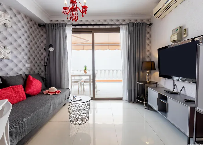 아파트 Beachfront Bliss - Tenerife Royal Gardens *